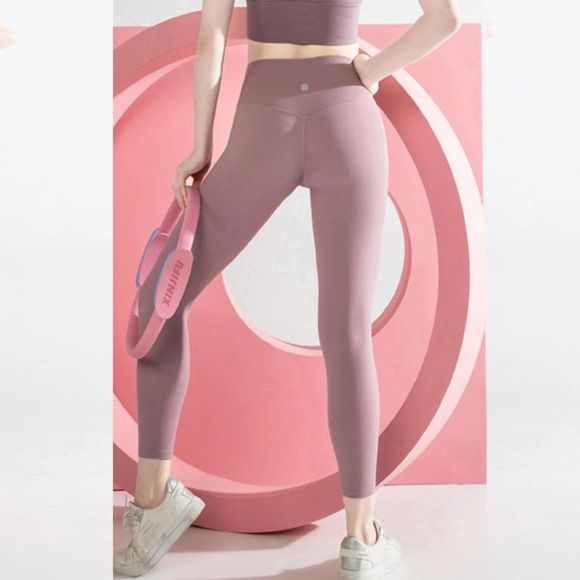 Stash Pocket High Rise Four-Way Stretch Legging - Buttery Soft Legging - Picture 3 of 4